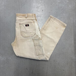 Vintage 2000s Dickies Sun Faded & Distressed Carpenter Pants Size 34
